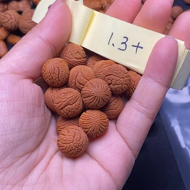 秦岭龙纹桃核18颗