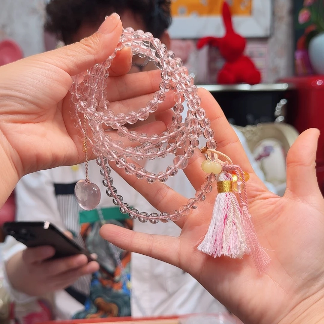 水晶项链未镶嵌项链