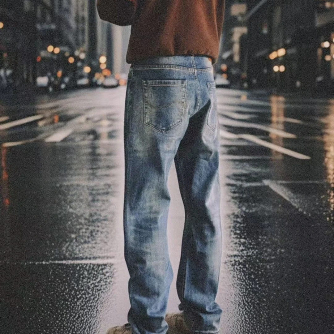 8323-bc-新品休闲时尚男士休闲牛仔裤