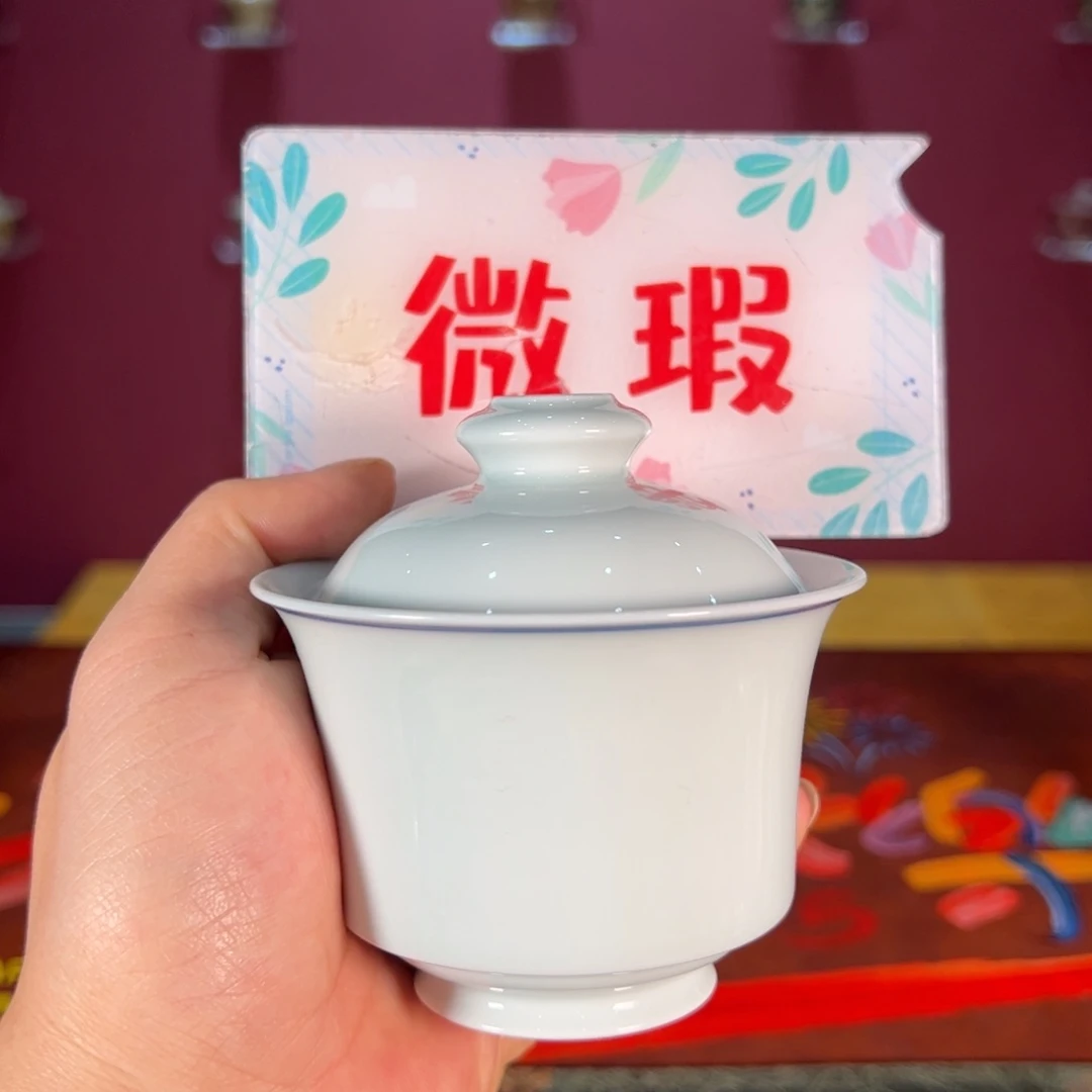 杯景德镇手绘头陶瓷