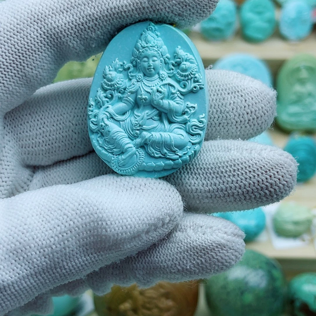 绿松石未镶嵌珠宝奇石