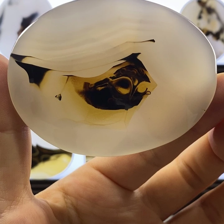 玛瑙/玉髓合金颈饰