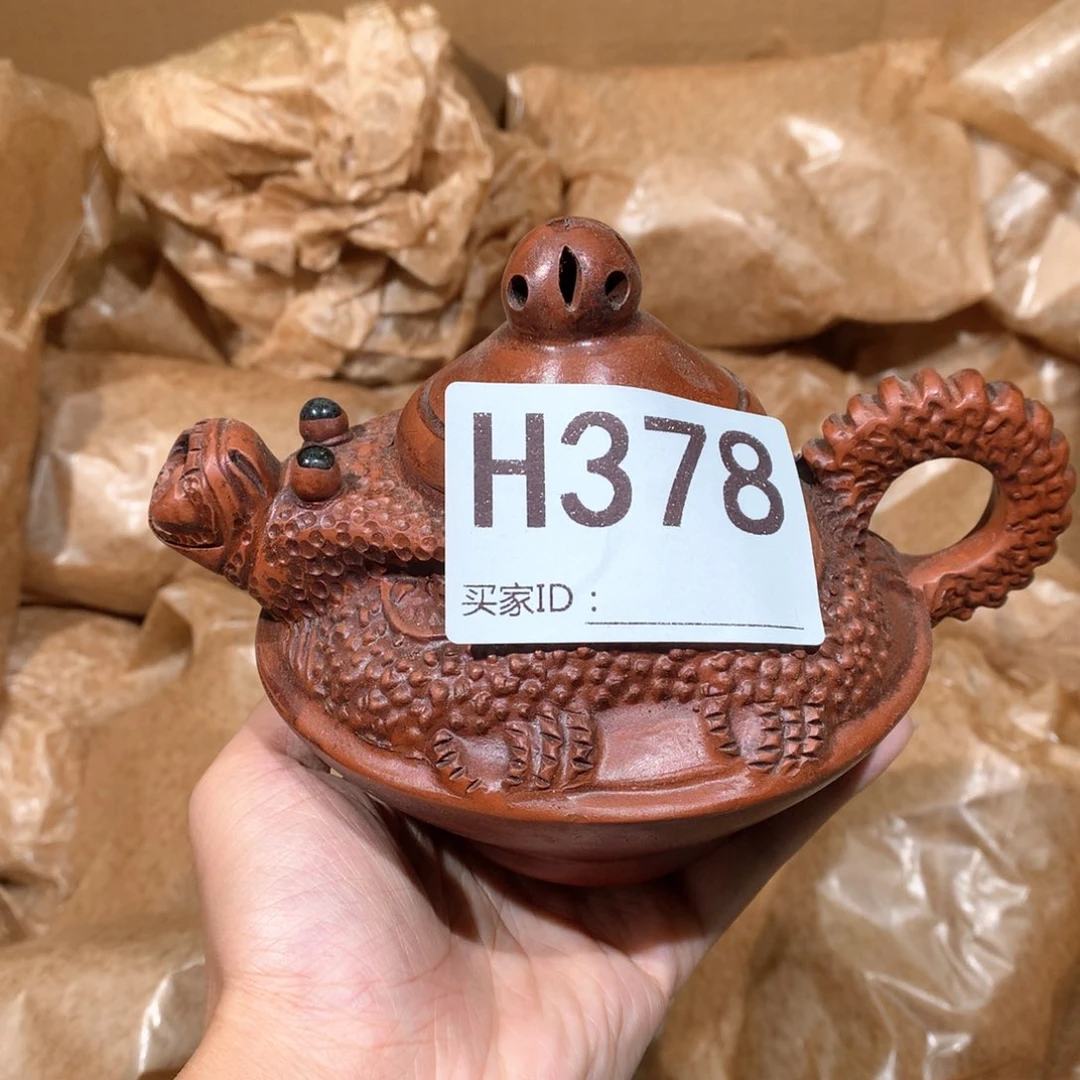 茶壶粗砂紫砂茶壶378
