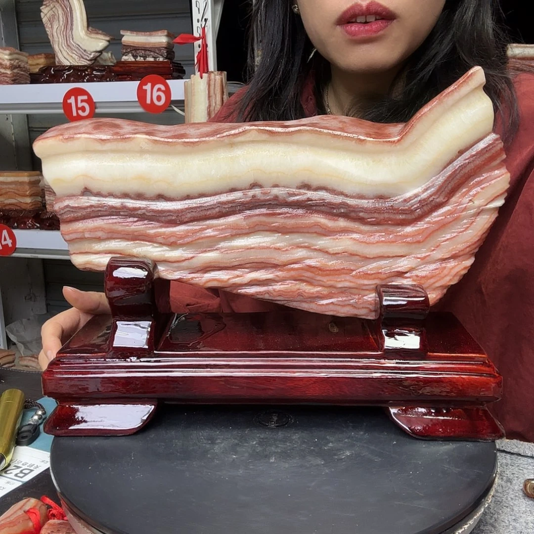 石材广西天然猪肉石头