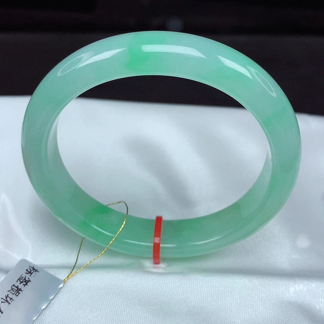 未镶嵌手镯翡翠53贵妃手镯090