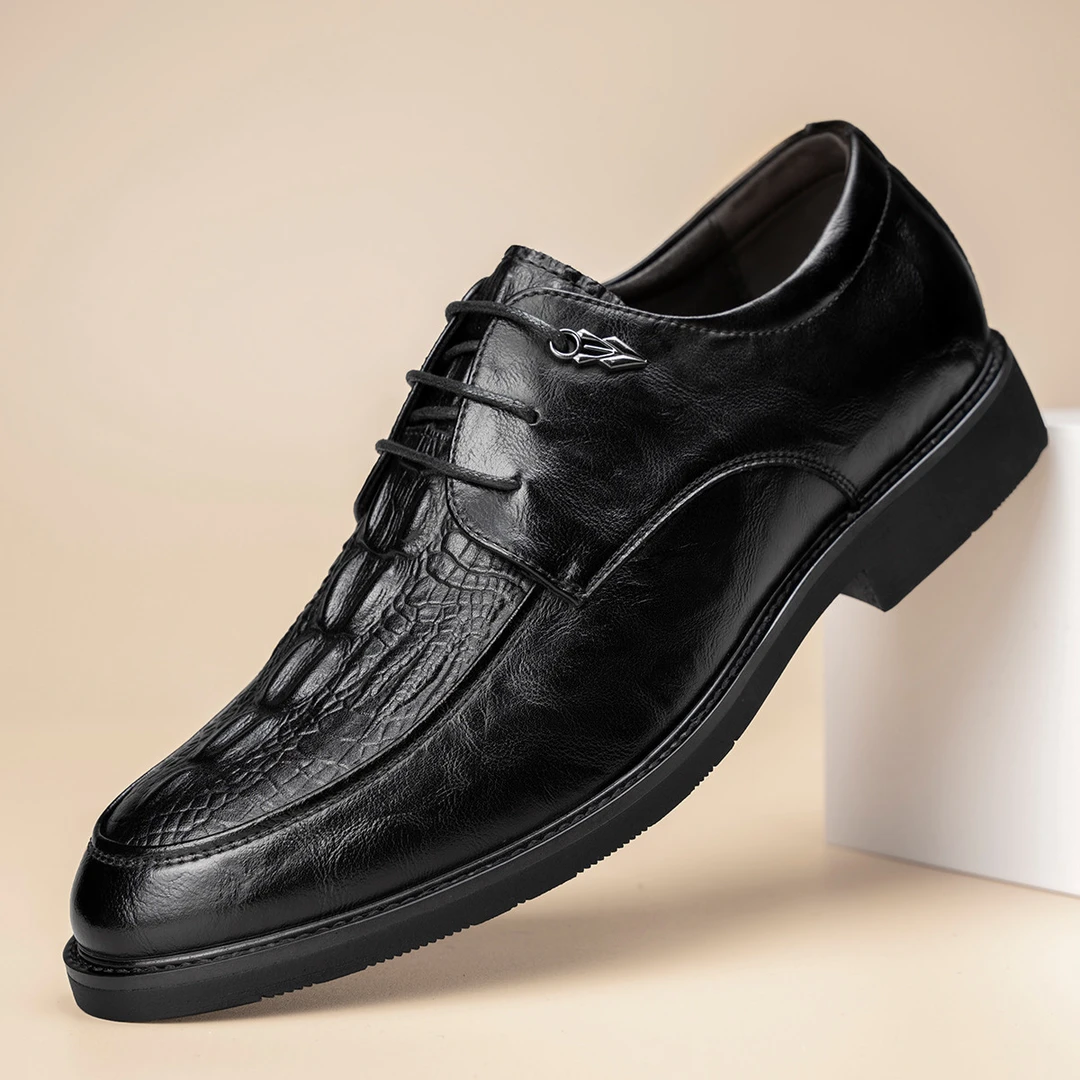 379号男士商务正装通勤职场办公皮鞋简约百搭轻便透气商务鞋