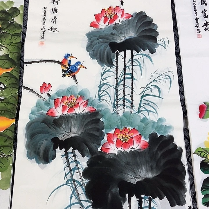 小周画廊的直播间