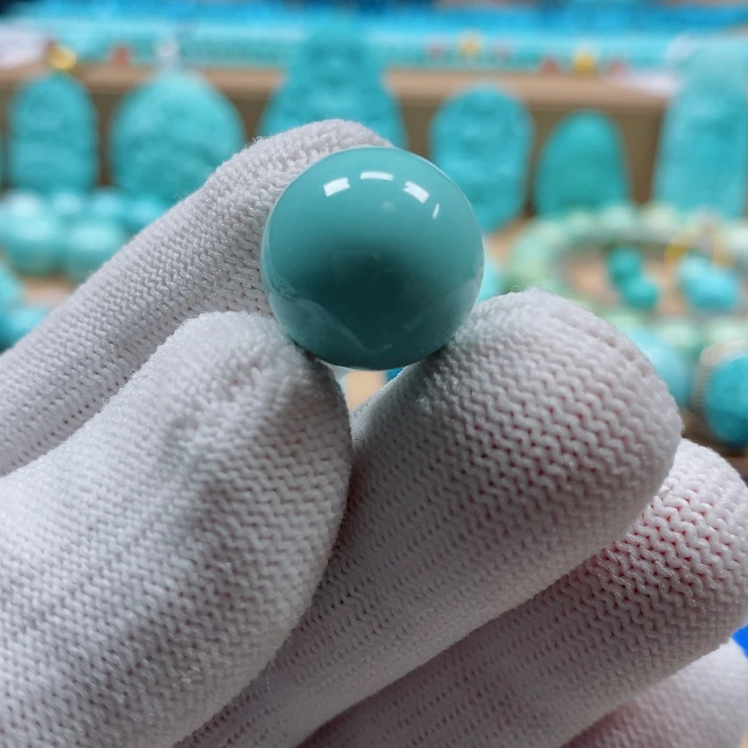 绿松石珠宝奇石未镶嵌藤**叶