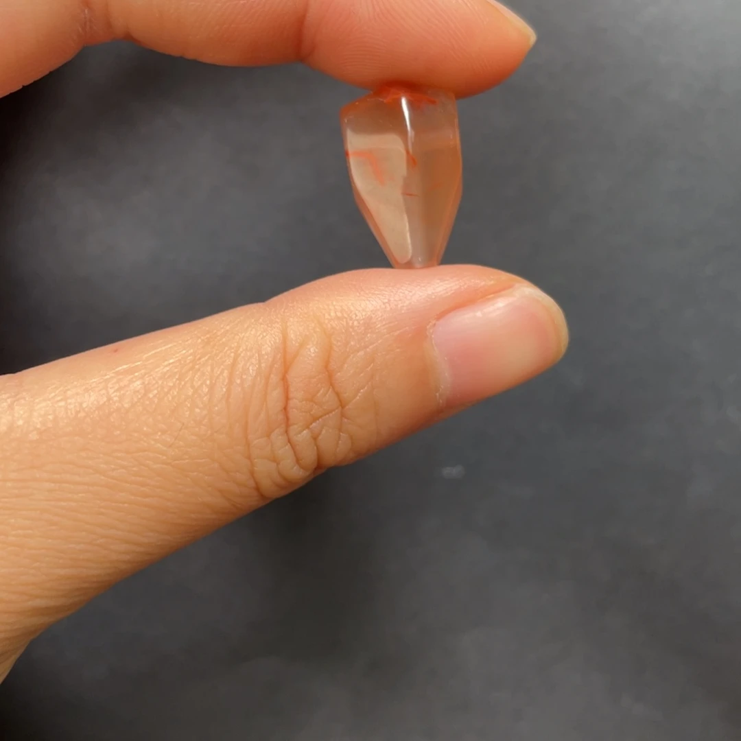 南红玛瑙未镶嵌三通