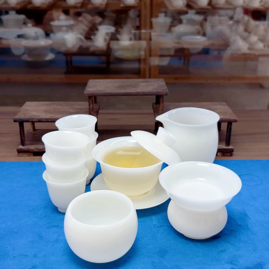 璞玉冰种瓷都陈厂长茶具工厂