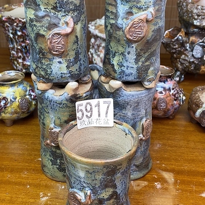 景德镇玖品陶瓷艺术花盆