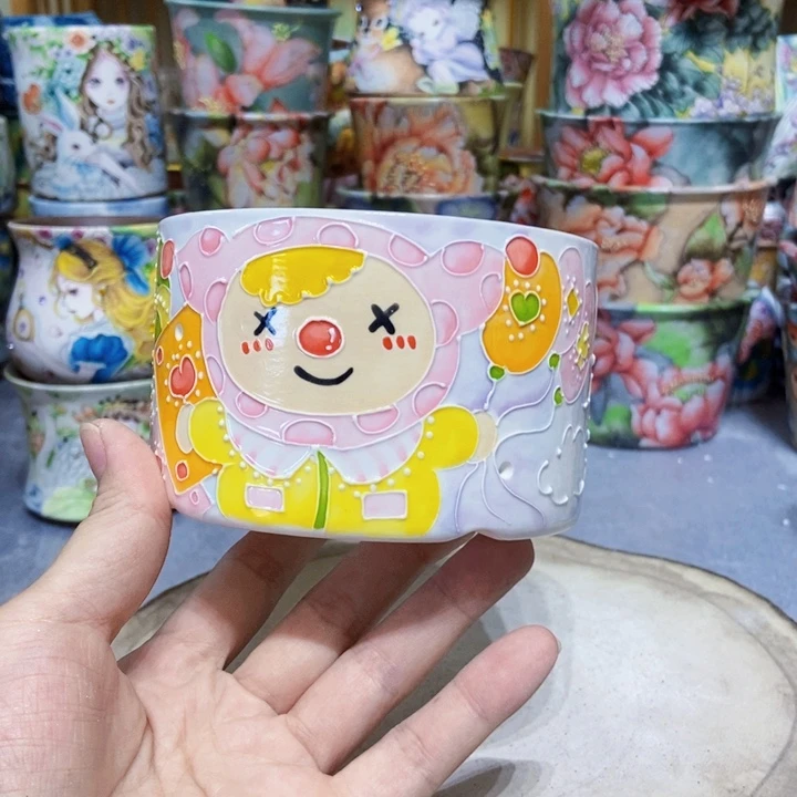 景德镇艺术手绘作品