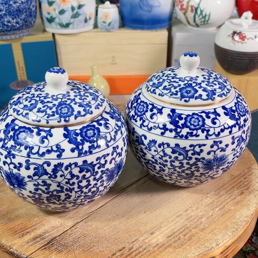 【闪购商品】罐陶瓷茶叶罐密封罐