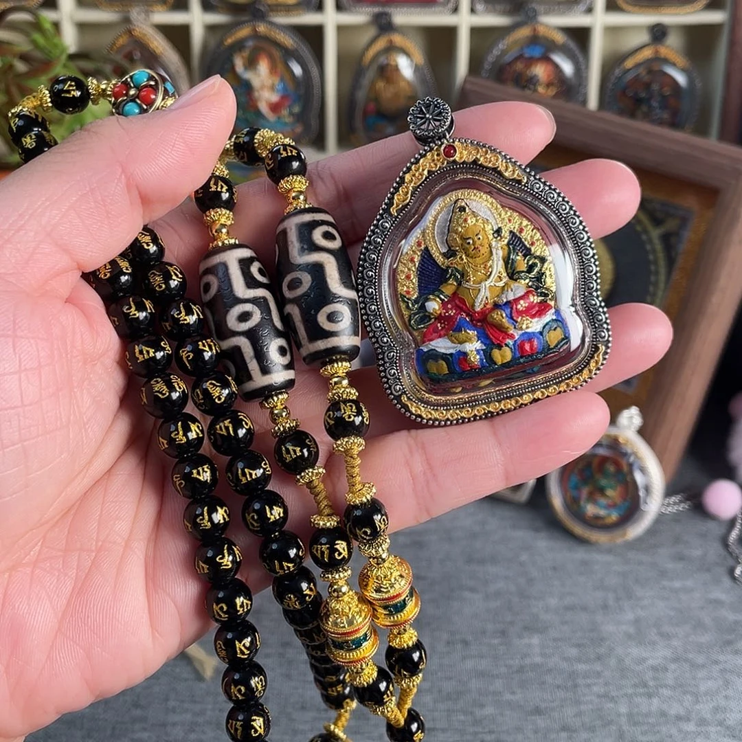 泥塑范**志黄老爷擦擦+绑绳