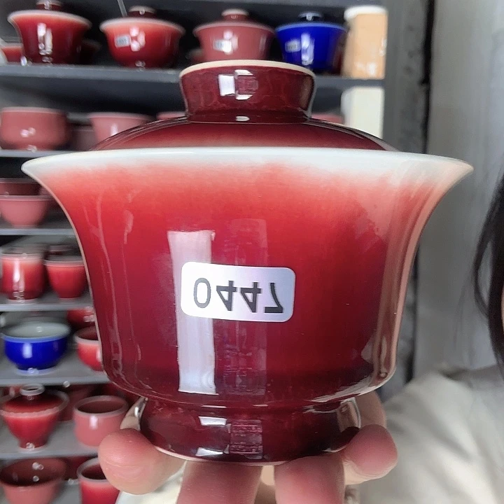瓷片景德镇郎红陶瓷