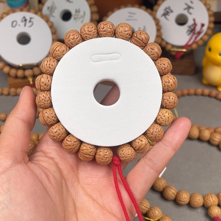 D***B手串桃核将军膀边尺11.5抛光尺寸误差0.5Ｍｍ之间