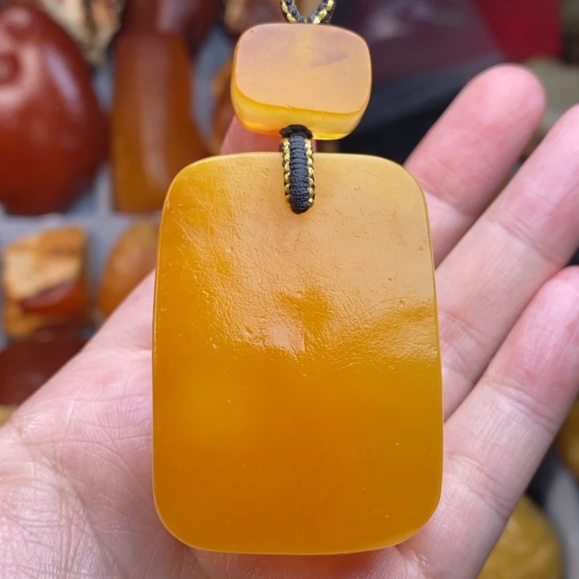【闪购商品】定制琥珀裸石，。