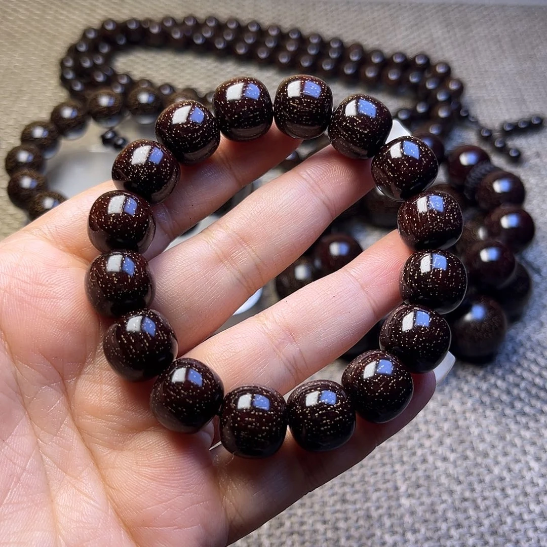 檀香紫檀（小叶紫檀）1.3 1.4老型珠 爆星