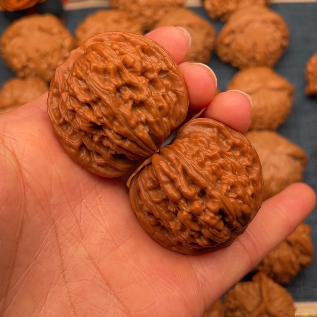 文玩核桃把件39全品平谷楼