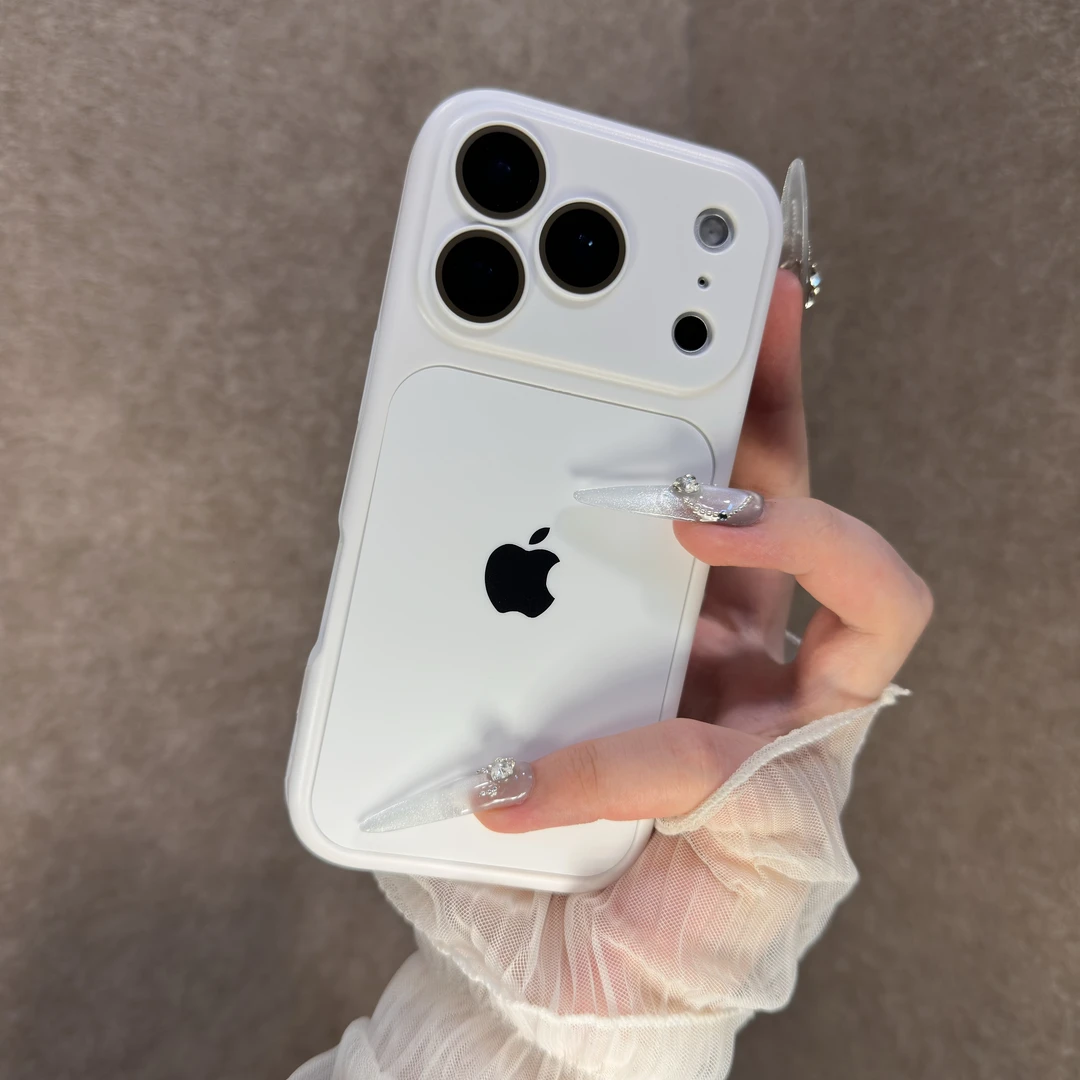 二合一防摔适用苹果17promax手机壳iPhone16小众15简约纯色14女13