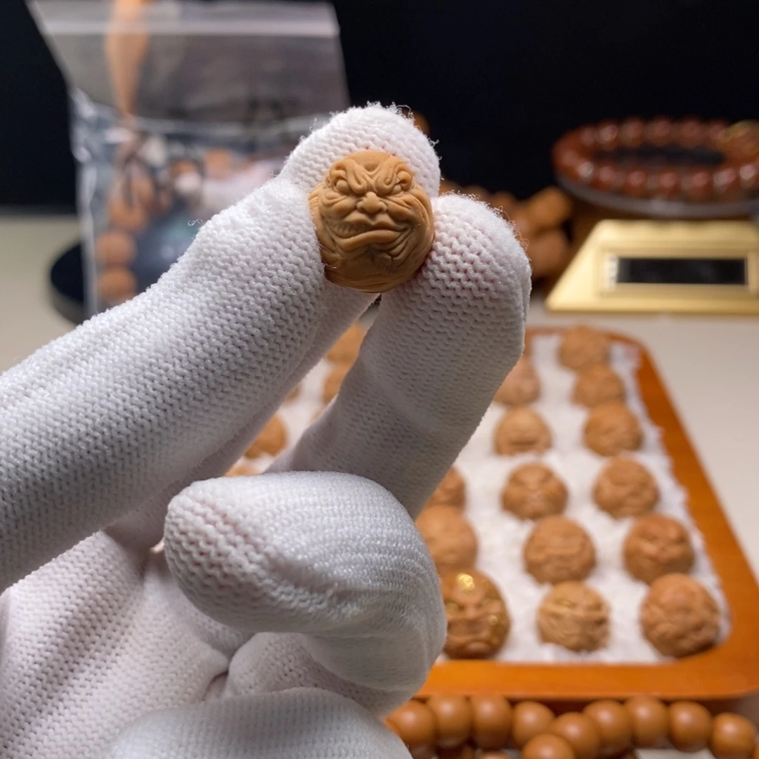 猴头核桃吊坠猴头恶僧1