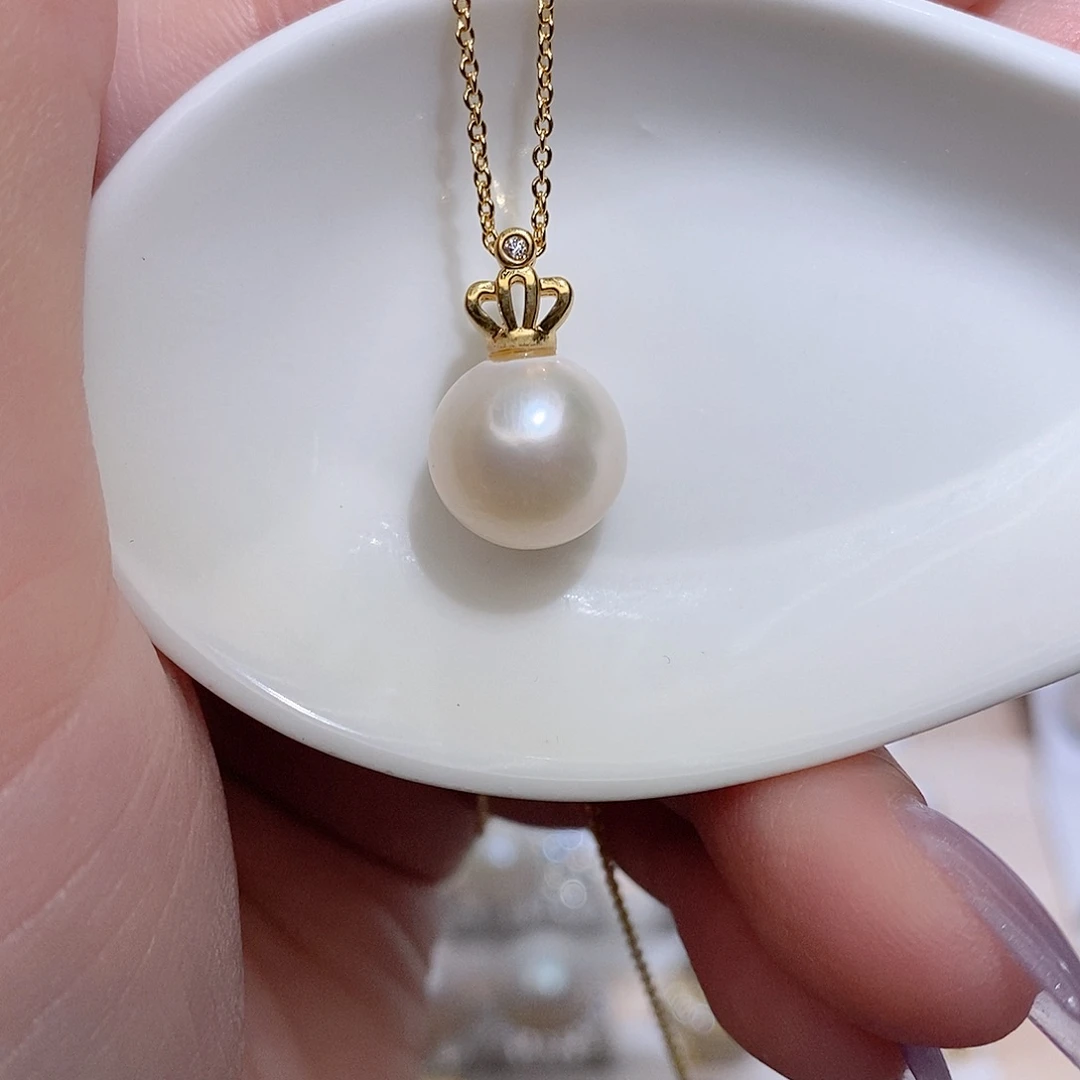 淡水珍珠未镶嵌吊坠(赠链)sy10➕