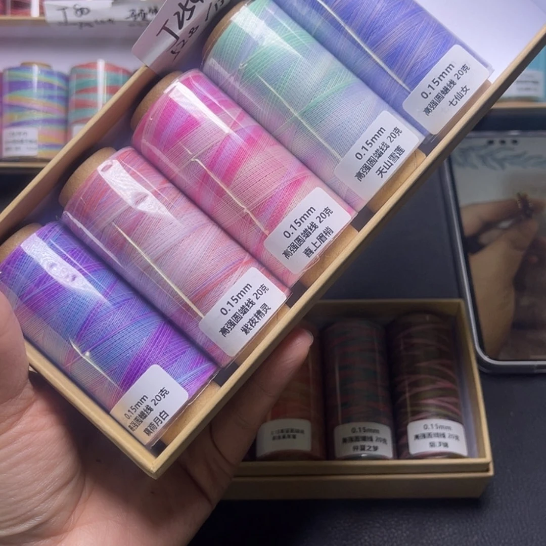 J254/0.15高强圆蜡5色天山雪莲套盒