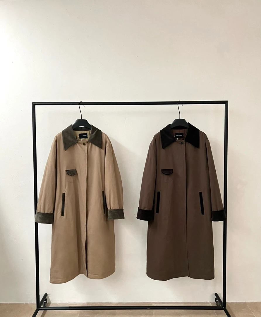 棉风衣时尚宽松韩版潮流翻领帅气