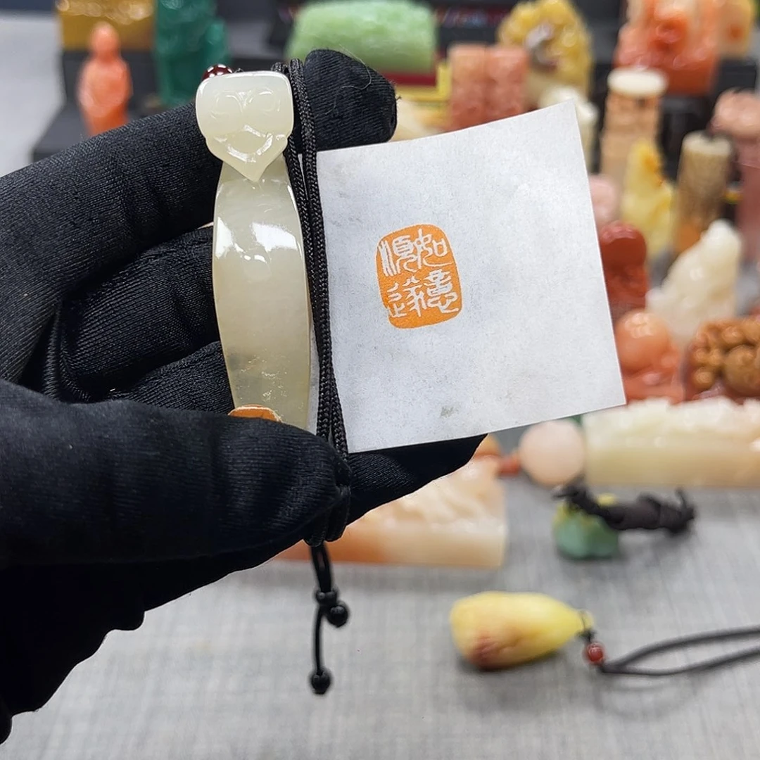 寿山石印石包邮包刻5973