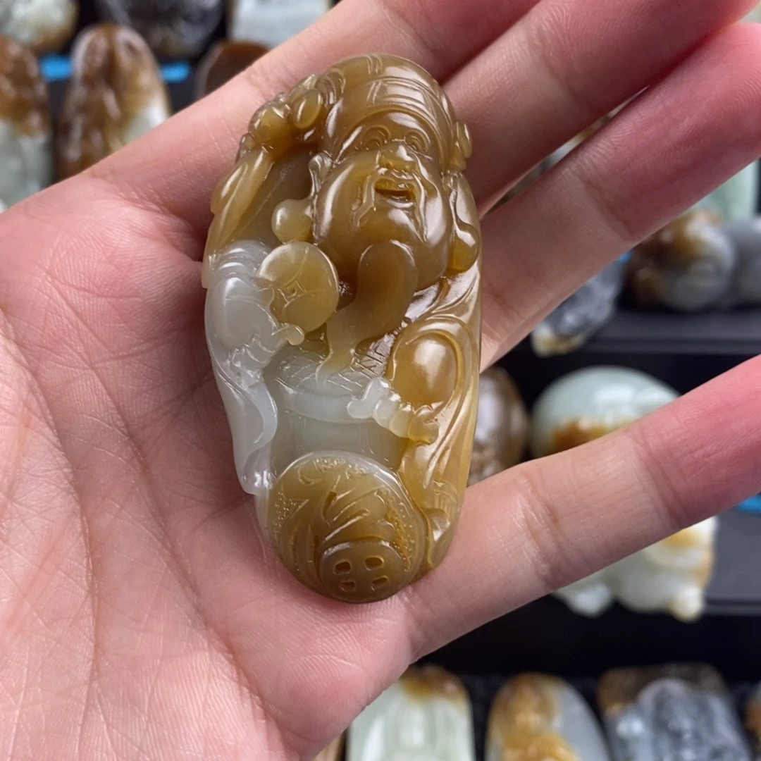 和田玉挂件未镶嵌