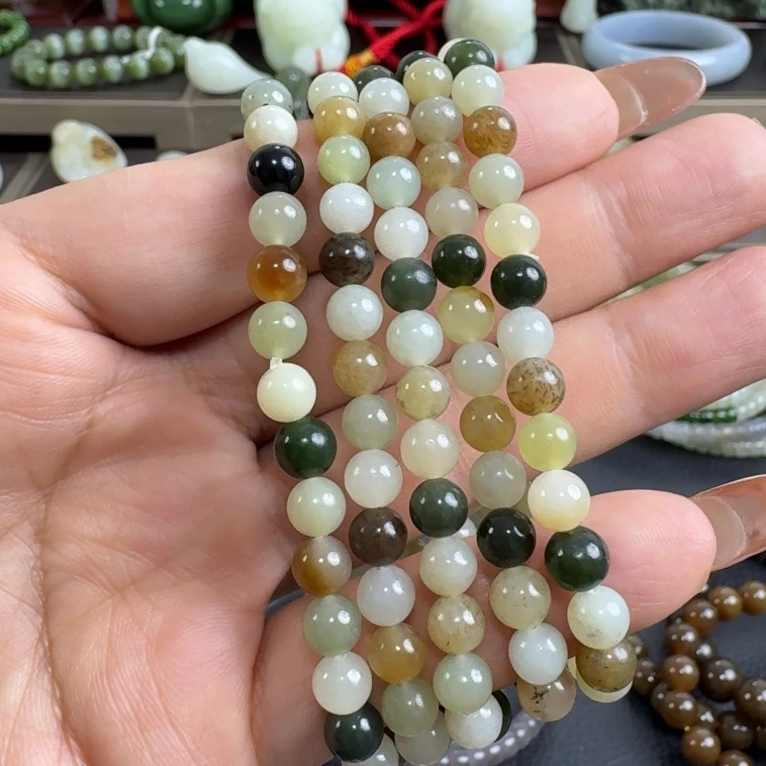 未镶嵌手串和田玉