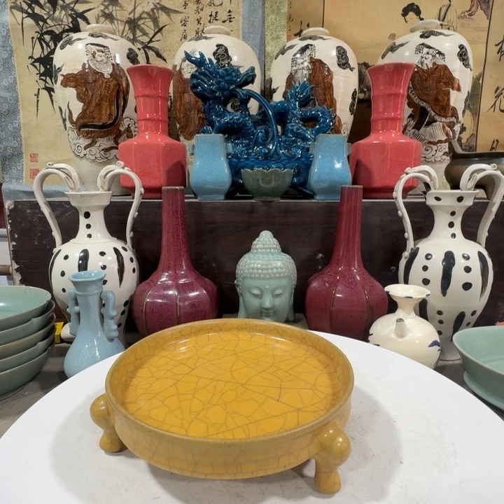 茶盏手工制作陶瓷摆件
