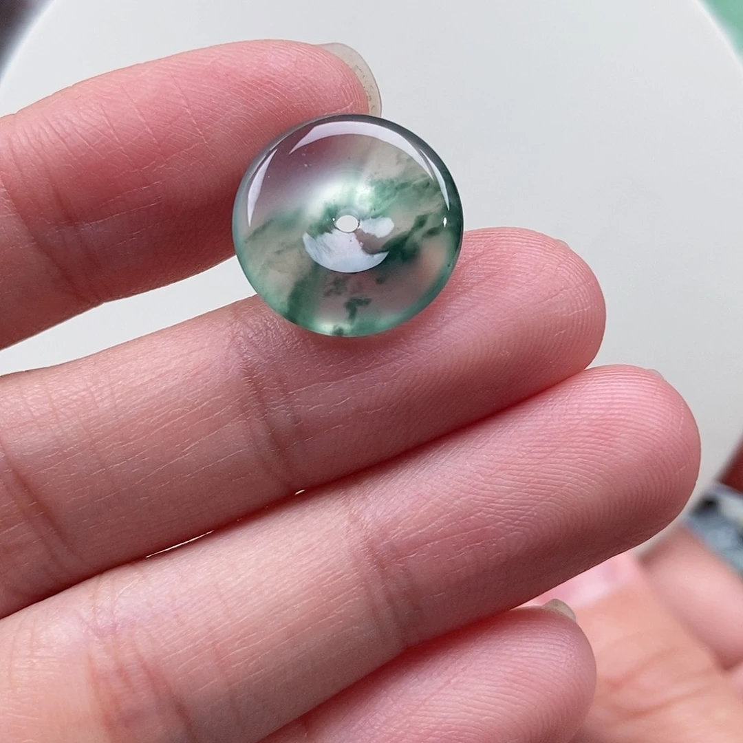 翡翠未镶嵌手串卡16