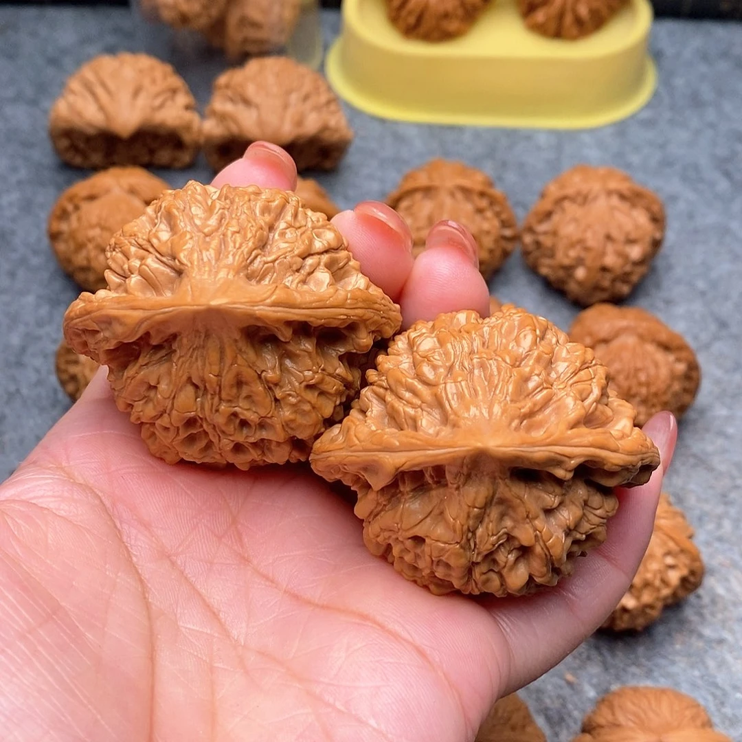 文玩核桃把件精品官帽51+全品