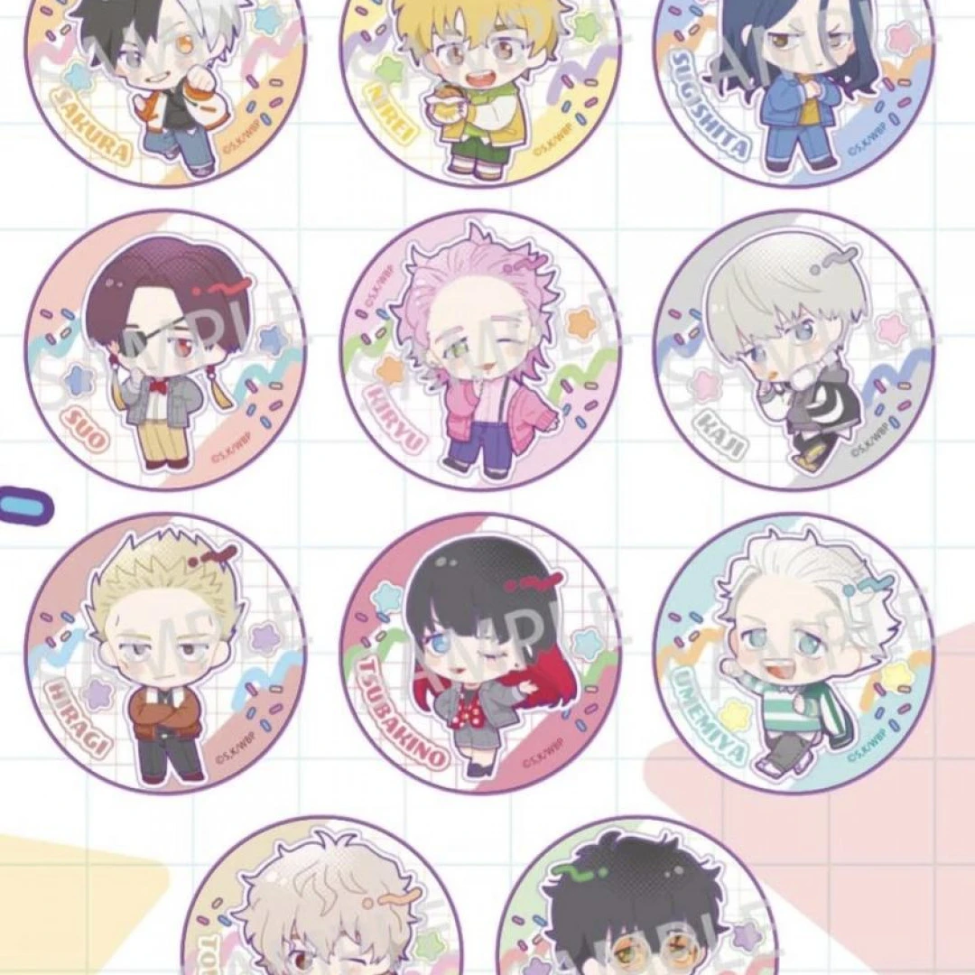 防风铃 Q版美式潮流风吧唧 盲盒 代拆