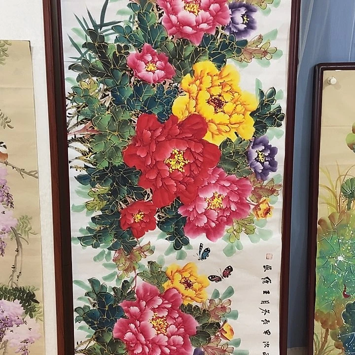 三个张画廊直播间！不带框