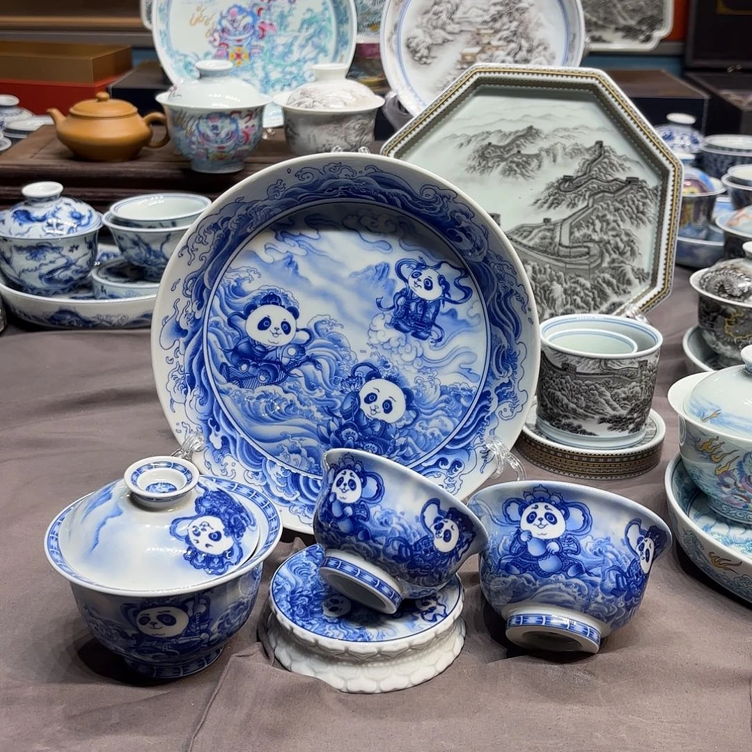 陶杯子景德镇陶瓷艺术展