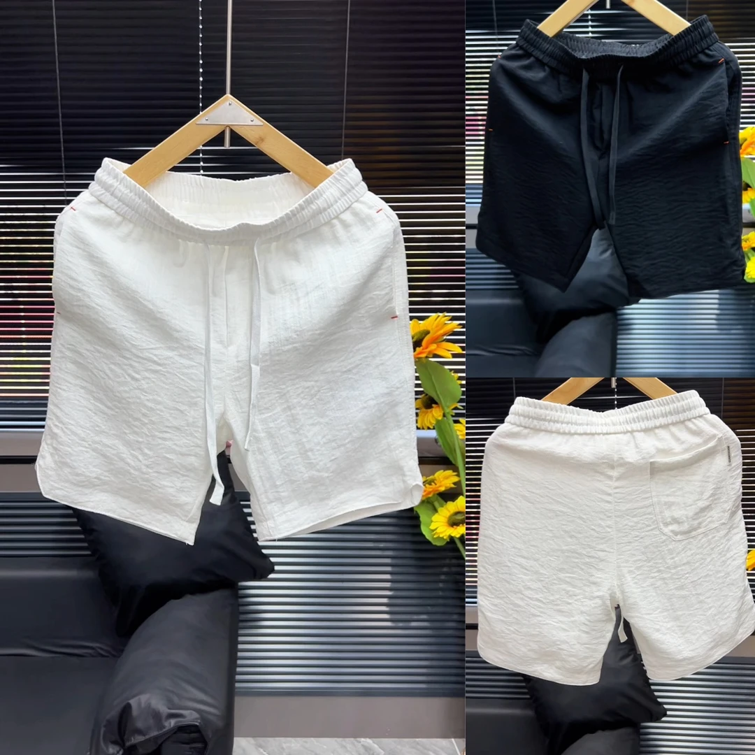 夏季新款时尚百搭潮流简约个性设计极简风男女同款休闲宽松短裤