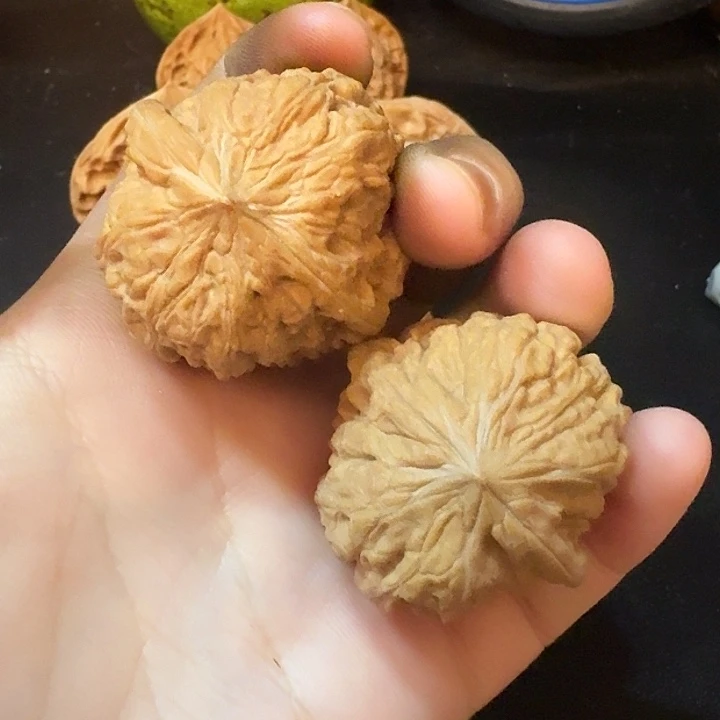 吊坠桃核文玩核桃凹底