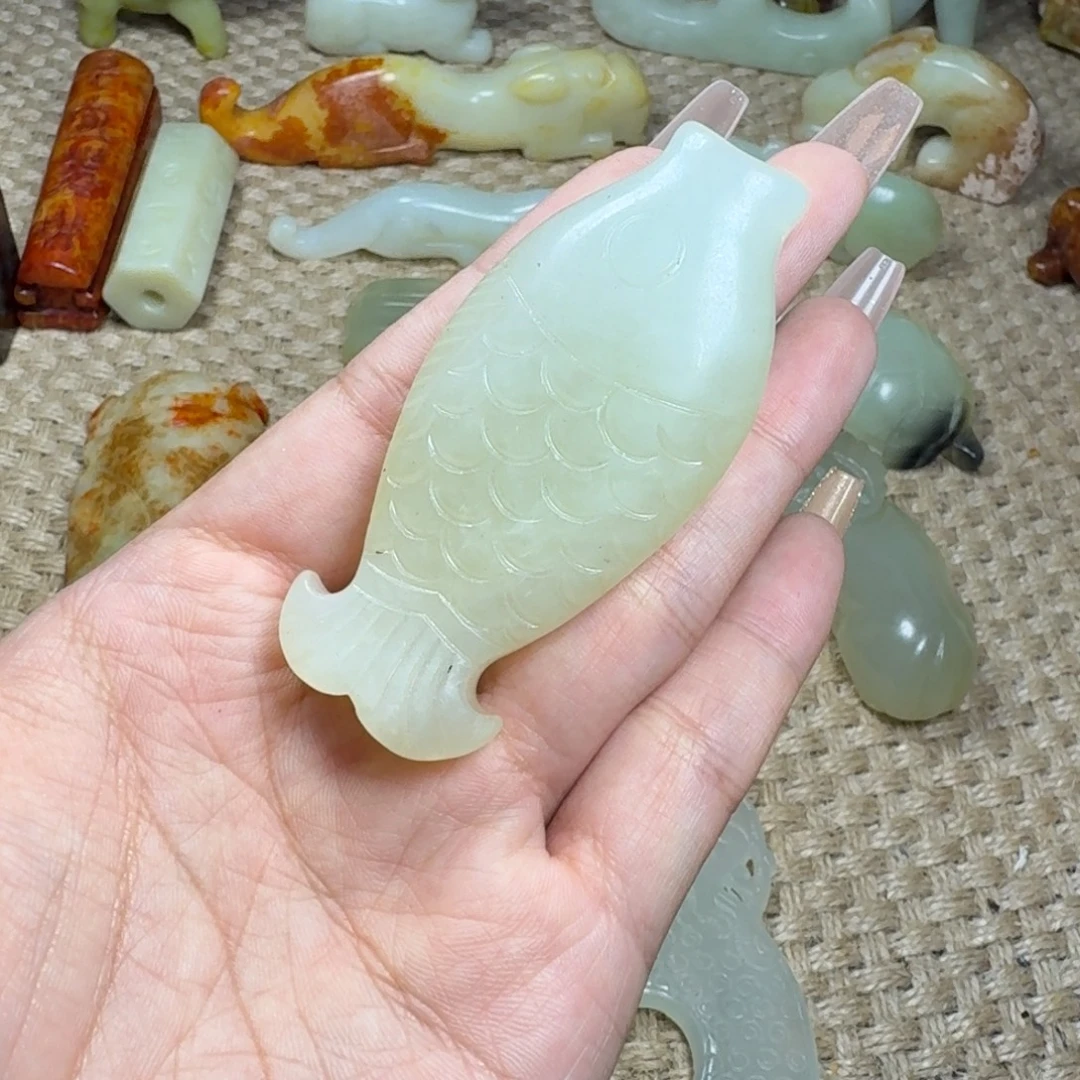 白玉菩提吊坠挂件