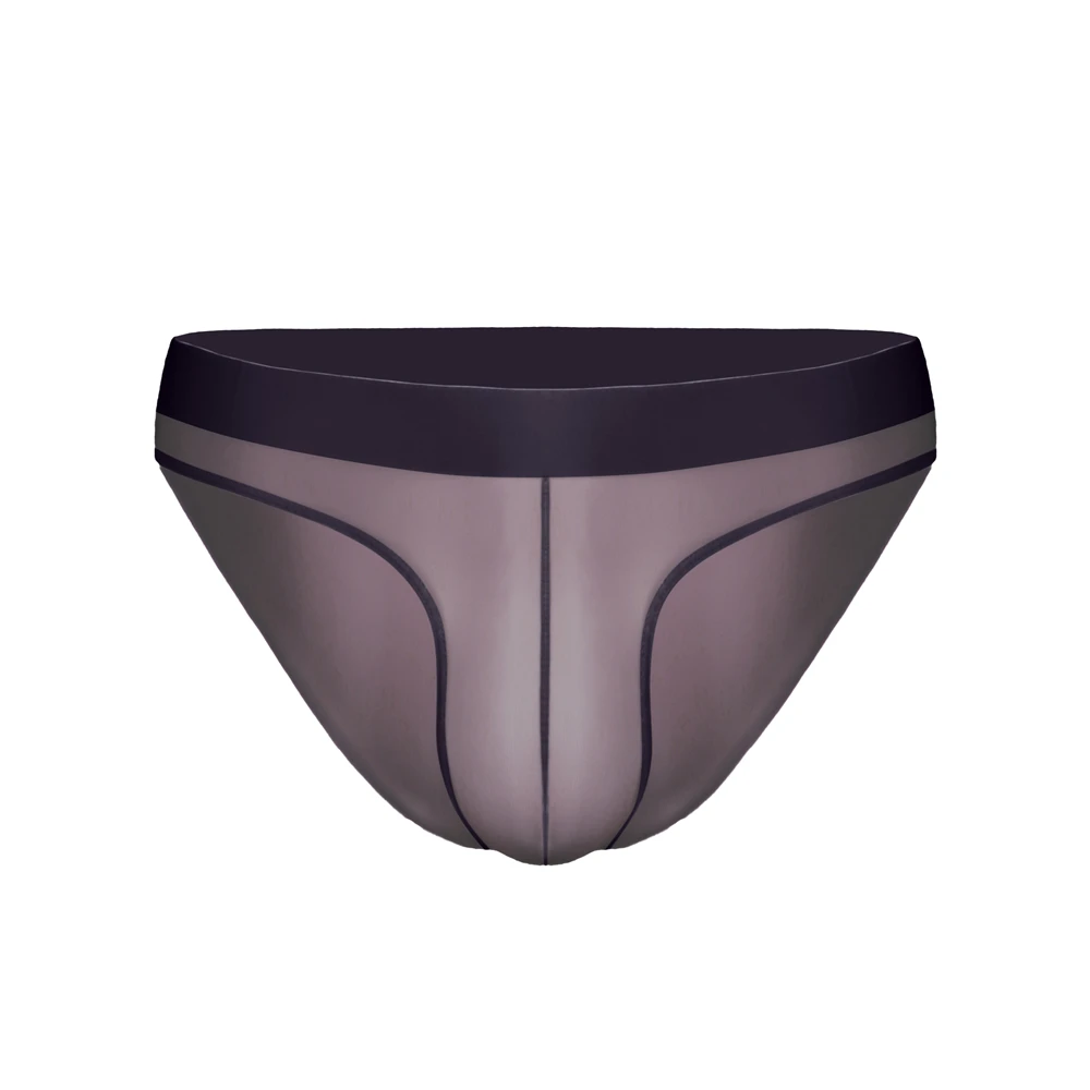 迷你囊袋半包三角裤内裤冰丝低腰夏季轻薄透气男内裤男士运动薄款