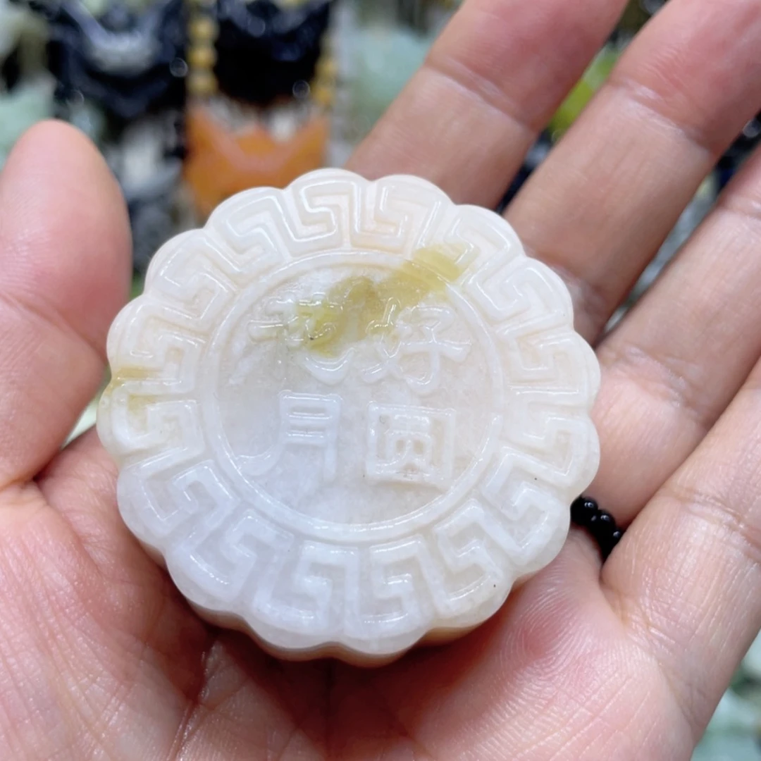 【闪购商品】岫玉未镶嵌颈饰48手把