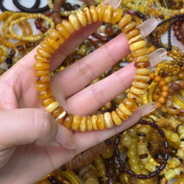 琥珀未镶嵌珠宝奇石