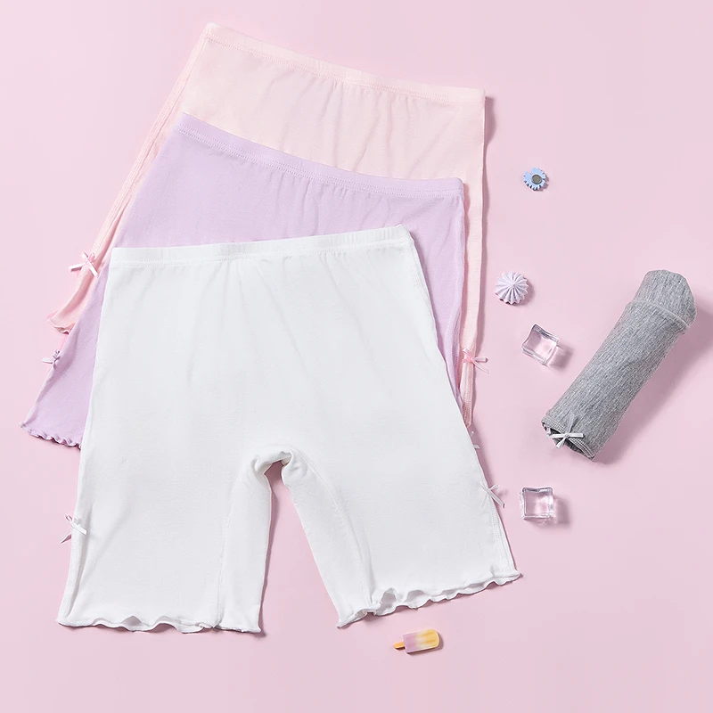 DEESHA/笛莎女童安全裤2025夏季新款舒适安全裤防走光二条组合装