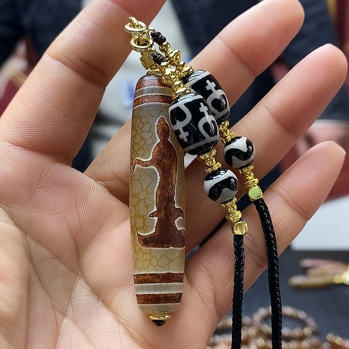 玛瑙/玉髓合金颈饰