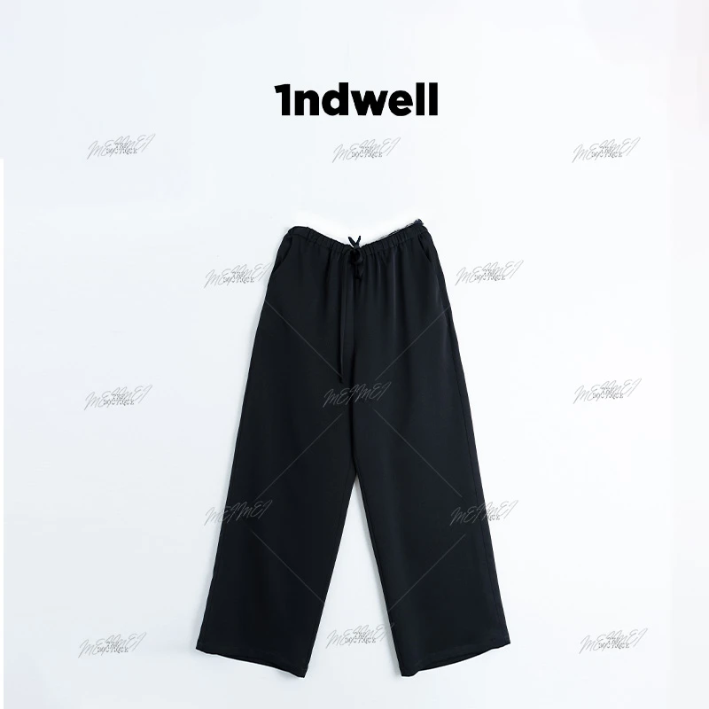 1ndwell Eisenkrone抽绳松紧阔腿裤