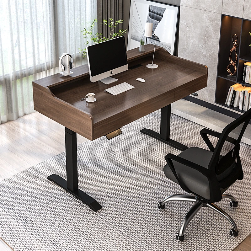 移动升降桌简约立式智能升降桌家用桌学习办公桌电竞桌智能桌书房