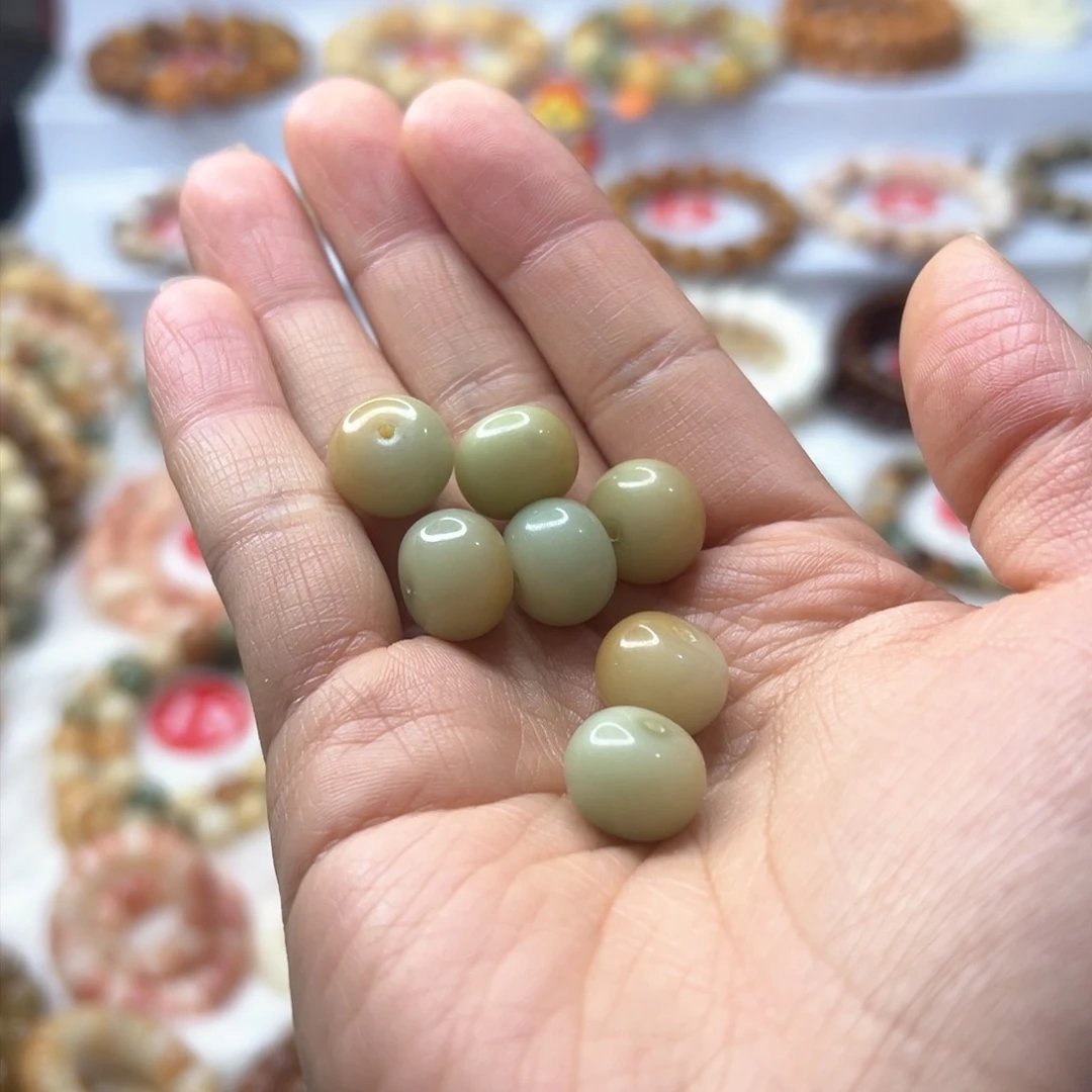 菩提根/象牙果手串尔*青芒