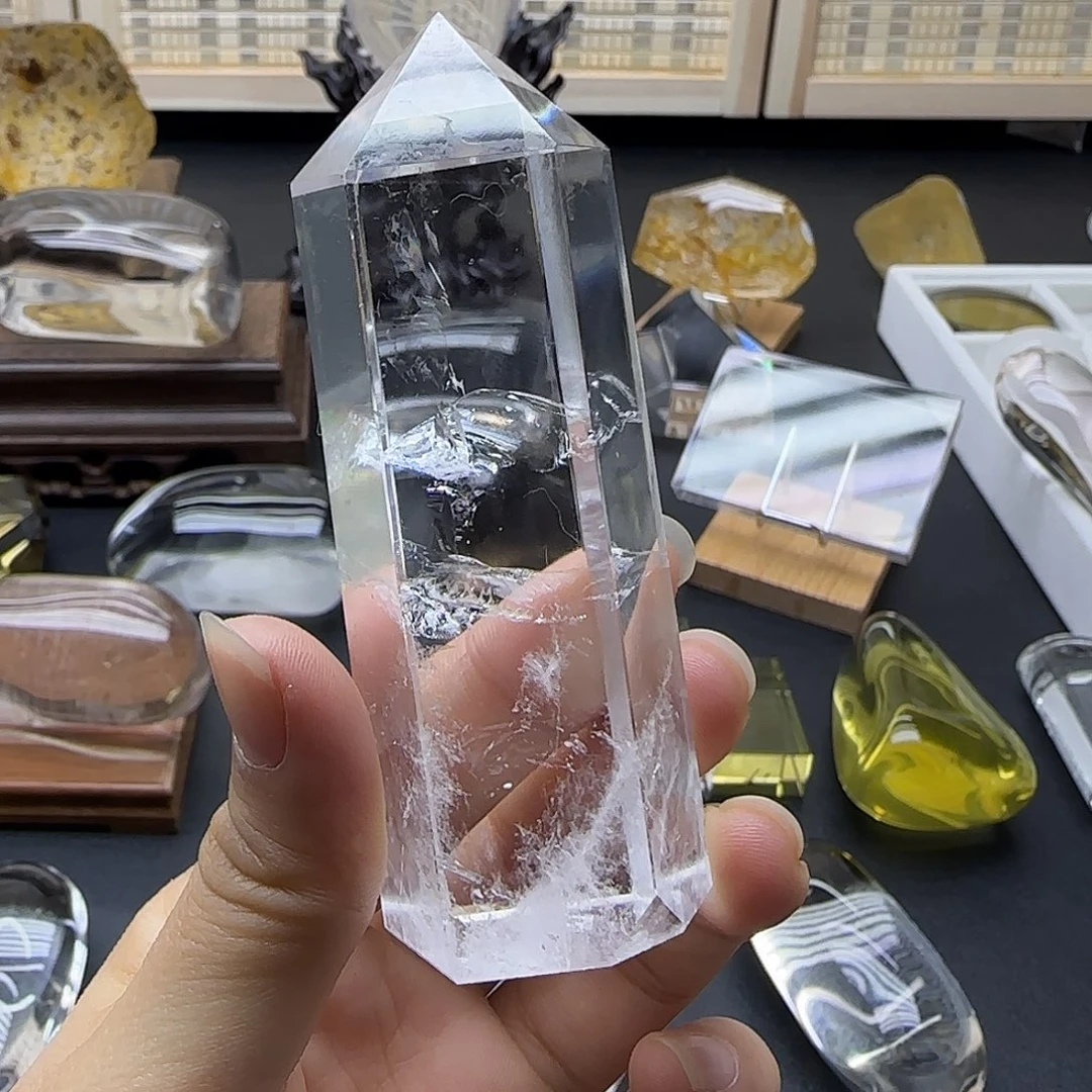 水晶天然摆件未镶嵌