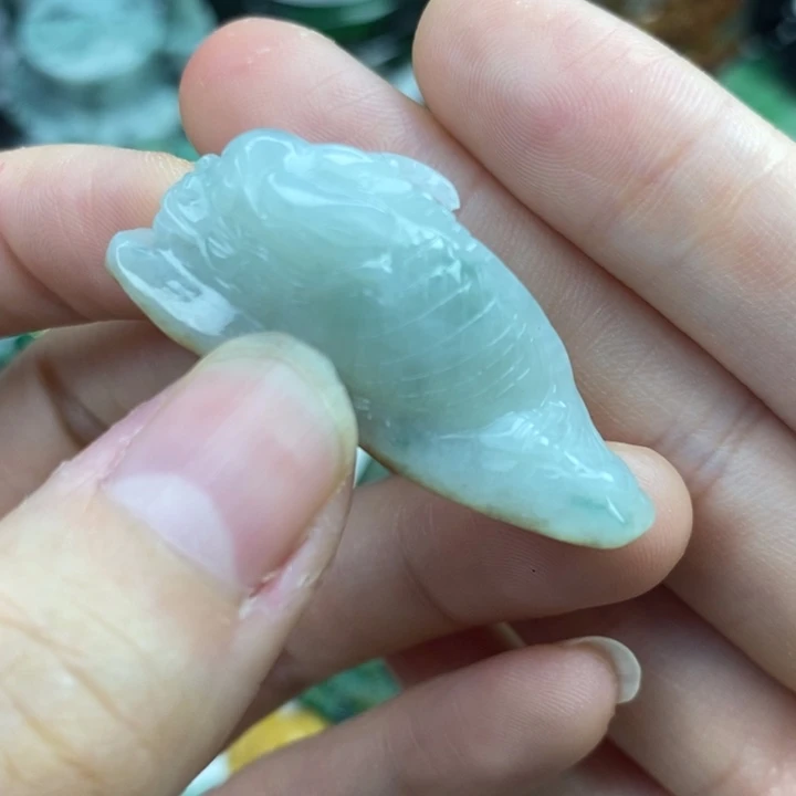 颈饰未镶嵌翡翠吊坠